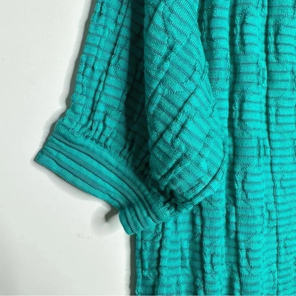 M Missoni Textured V-Neck Knit Sweater Size 6 - Picture 7 of 11